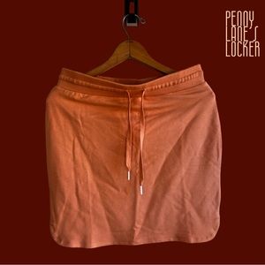 Daily Ritual Terry Cotton Mini Skirt